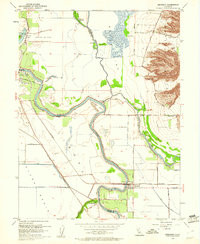 MERIDIAN, CA HISTORICAL MAP GEOPDF 7.5X7