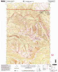 LIVINGSTON PEAK, MT HISTORICAL MAP GEOPD