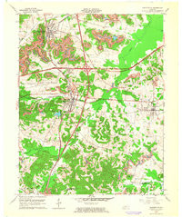 NORTONVILLE, KY HISTORICAL MAP GEOPDF 7.