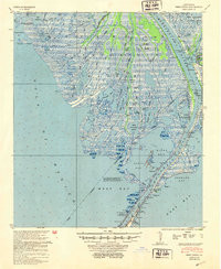 WEST DELTA, LA HISTORICAL MAP GEOPDF 15X