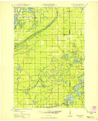 ELLISON LAKE, WI HISTORICAL MAP GEOPDF 1
