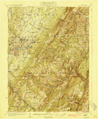 BERLIN, PA HISTORICAL MAP GEOPDF 15X15 G
