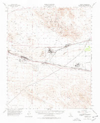 DAGGETT, CA HISTORICAL MAP GEOPDF 15X15
