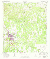 BOERNE, TX HISTORICAL MAP GEOPDF 7.5X7.5