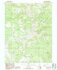 MOUNT ELLEN, UT HISTORICAL MAP GEOPDF 7.