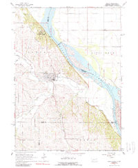 PONCA, NE-SD HISTORICAL MAP GEOPDF 7.5X7