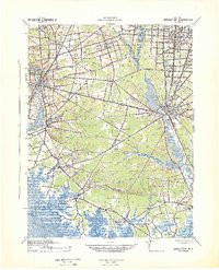 BRIDGETON, NJ HISTORICAL MAP GEOPDF 15X1