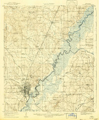 JACKSON, MS HISTORICAL MAP GEOPDF 15X15