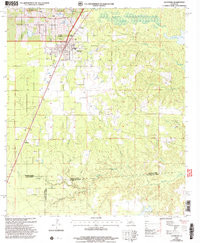 GLENMORA, LA HISTORICAL MAP GEOPDF 7.5X7