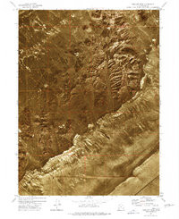 TETZLAFF PEAK, UT HISTORICAL MAP GEOPDF