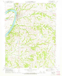 GLASGOW, MO HISTORICAL MAP GEOPDF 7.5X7.