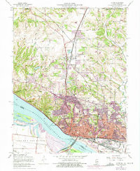 ALTON, IL-MO HISTORICAL MAP GEOPDF 7.5X7