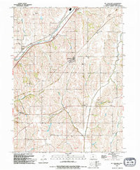 MCCLELLAND, IA HISTORICAL MAP GEOPDF 7.5