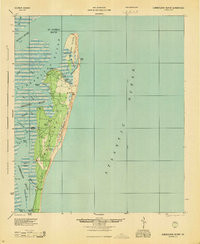 CUMBERLAND ISLAND, GA HISTORICAL MAP GEO