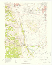 MORRISON, CO HISTORICAL MAP GEOPDF 7.5X7