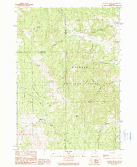 CALAMITY BUTTE, OR HISTORICAL MAP GEOPDF