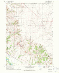 KIRKVILLE, IA HISTORICAL MAP GEOPDF 7.5X