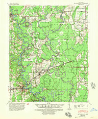 DEVALLS BLUFF, AR HISTORICAL MAP GEOPDF