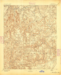 MARSHALL, AR HISTORICAL MAP GEOPDF 30X30