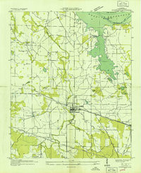 COURTLAND, AL HISTORICAL MAP GEOPDF 7.5X