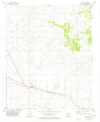 ENCINO, NM HISTORICAL MAP GEOPDF 7.5X7.5
