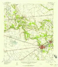 RICHMOND, TX HISTORICAL MAP GEOPDF 15X15