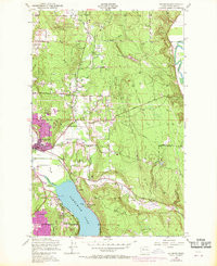 REDMOND, WA HISTORICAL MAP GEOPDF 7.5X7.