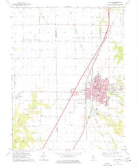 LITCHFIELD, IL HISTORICAL MAP GEOPDF 7.5