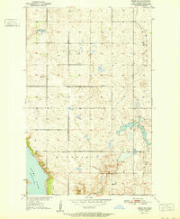 PEKIN NE, ND HISTORICAL MAP GEOPDF 7.5X7