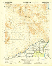PICACHO PEAK, CA-AZ HISTORICAL MAP GEOPD