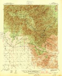 MOUNT GRAHAM, AZ HISTORICAL MAP GEOPDF 1