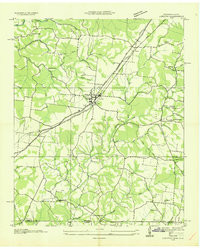 LORETTO, TN-AL HISTORICAL MAP GEOPDF 7.5