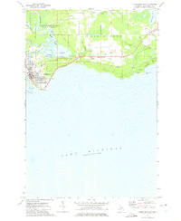 MANISTIQUE EAST, MI HISTORICAL MAP GEOPD