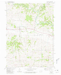 BALDWIN, IA HISTORICAL MAP GEOPDF 7.5X7.