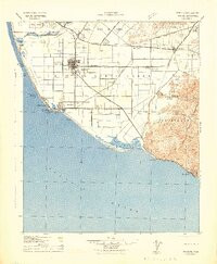 HUENEME, CA HISTORICAL MAP GEOPDF 15X15