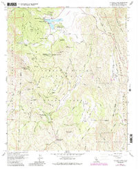 CUYAMACA PEAK, CA HISTORICAL MAP GEOPDF