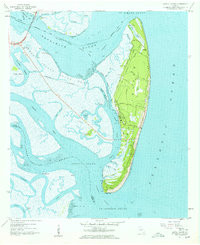 JEKYLL ISLAND, GA HISTORICAL MAP GEOPDF