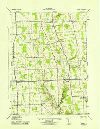 GENOA, NY HISTORICAL MAP GEOPDF 7.5X7.5