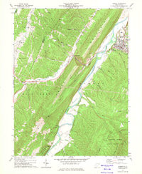 ROMNEY, WV HISTORICAL MAP GEOPDF 7.5X7.5