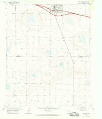 VEGA SOUTH, TX HISTORICAL MAP GEOPDF 7.5
