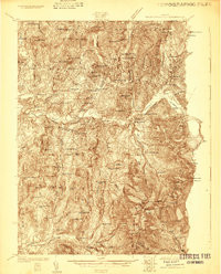 MOUNT MANSFIELD, VT HISTORICAL MAP GEOPD