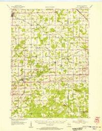 GRANTON, WI HISTORICAL MAP GEOPDF 15X15