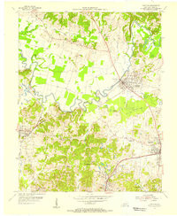 HARTFORD, KY HISTORICAL MAP GEOPDF 7.5X7