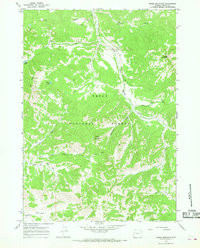 GREEN MOUNTAIN, WY HISTORICAL MAP GEOPDF