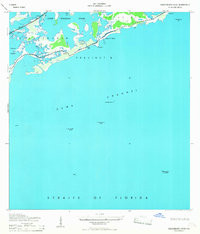 SADDLEBUNCH KEYS, FL HISTORICAL MAP GEOP