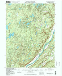 LAKE MASKENOZHA, PA-NJ HISTORICAL MAP GE