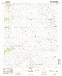 COMANCHE RANCH, NM HISTORICAL MAP GEOPDF
