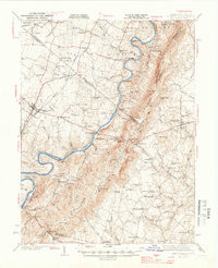 BERRYVILLE, VA-WV HISTORICAL MAP GEOPDF