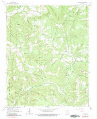 CANAAN, AR HISTORICAL MAP GEOPDF 7.5X7.5