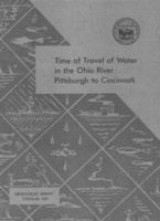 TIME/TRAVEL OF WATER IN THE OHIO RIVER